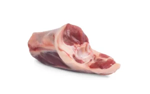 Lamsschenkel van Boerderij het Veldhuis uit Wilnis — vol en diep van smaak, boterzacht bij langzaam garen.