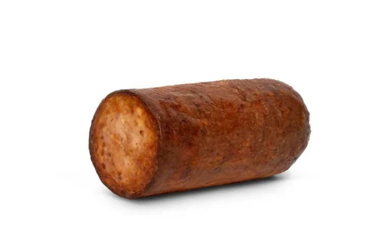 Grillworst van RAUWR, van Berkshire × Duroc-varkens, met een bruin gebakken buitenkant