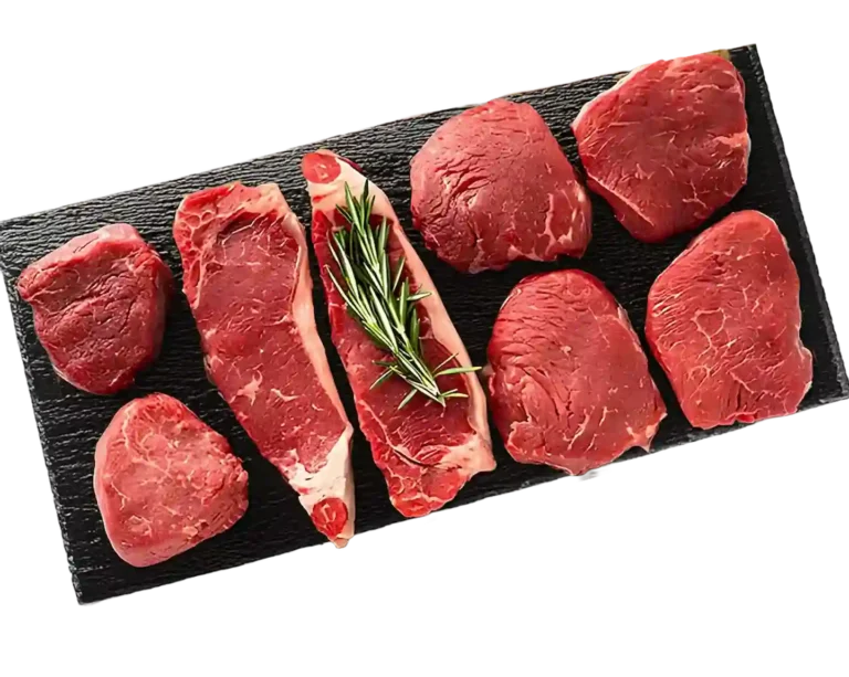 Vleespakket van Erve Nijhuis met premium rundvlees en steaks op schaal - eerlijk vlees rechtstreeks van de boer