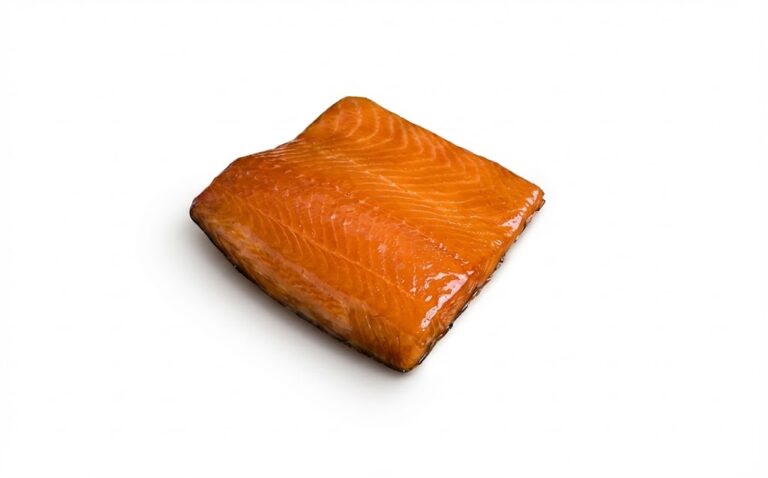 Warm gerookte zalm 450 gram Zalm van Urk